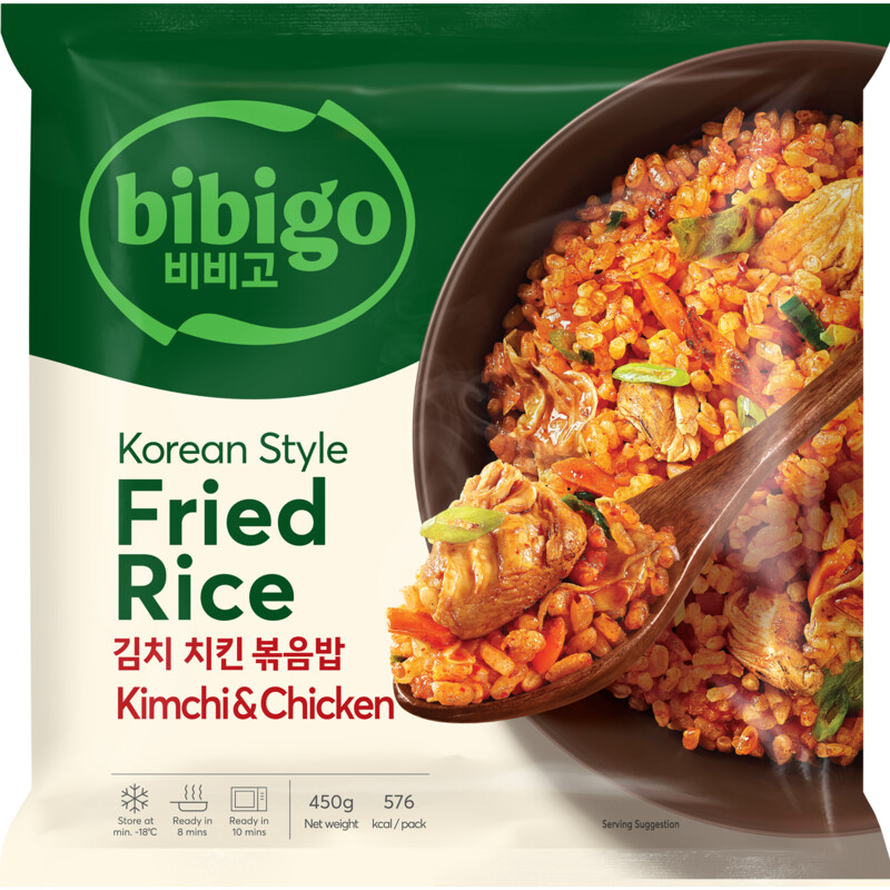 Een afbeelding van Bibigo Fried rice Korean style kimchi & chicken