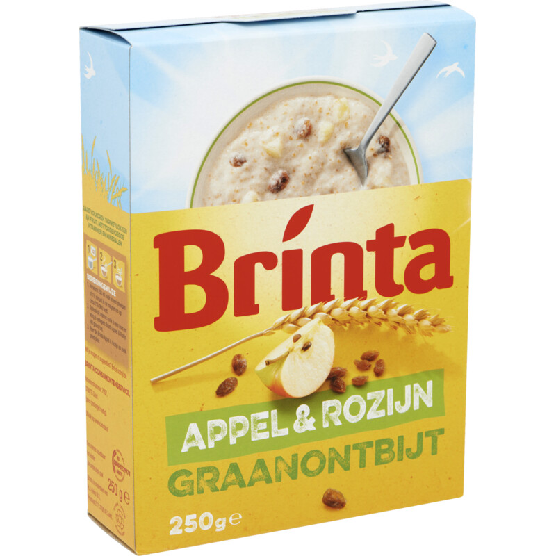 Een afbeelding van Brinta Graanontbijt appel-rozijn