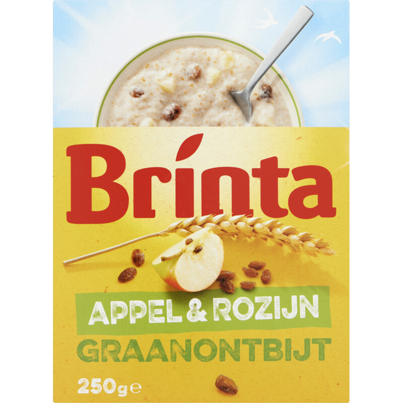 Een afbeelding van Brinta Graanontbijt appel-rozijn