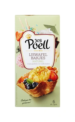 pdp-image-Jos Poell IJswafelbakjes naturel 6 stuks