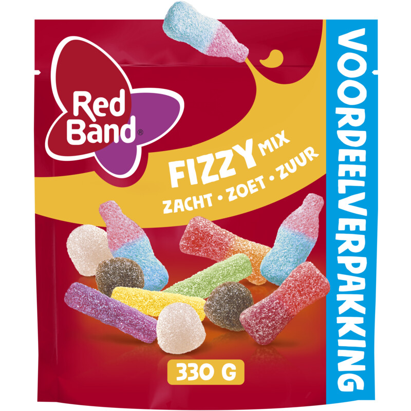 Een afbeelding van Red Band Fizzy mix voordeelverpakking