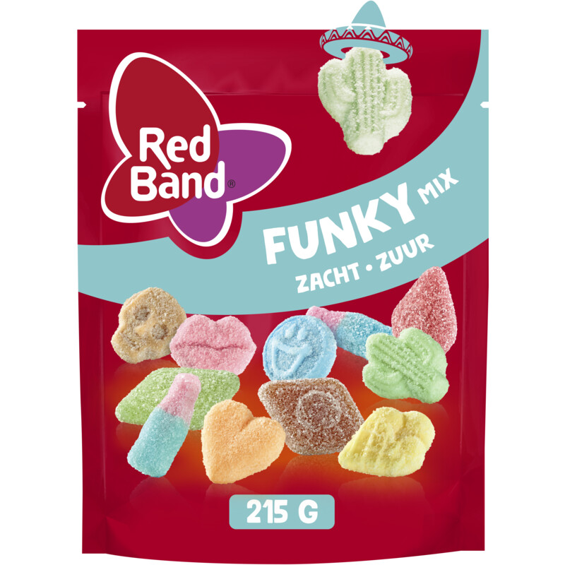Een afbeelding van Red Band Funky mix