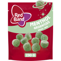 Een afbeelding van Red Band Menthol groentjes zacht fris