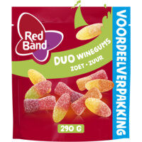 Een afbeelding van Red Band Duo winegums voordeelverpakking