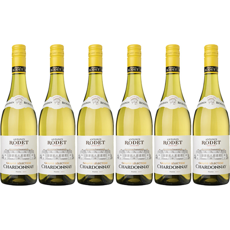 Een afbeelding van Antonin Rodet Vin de france chardonnay 6 flessen