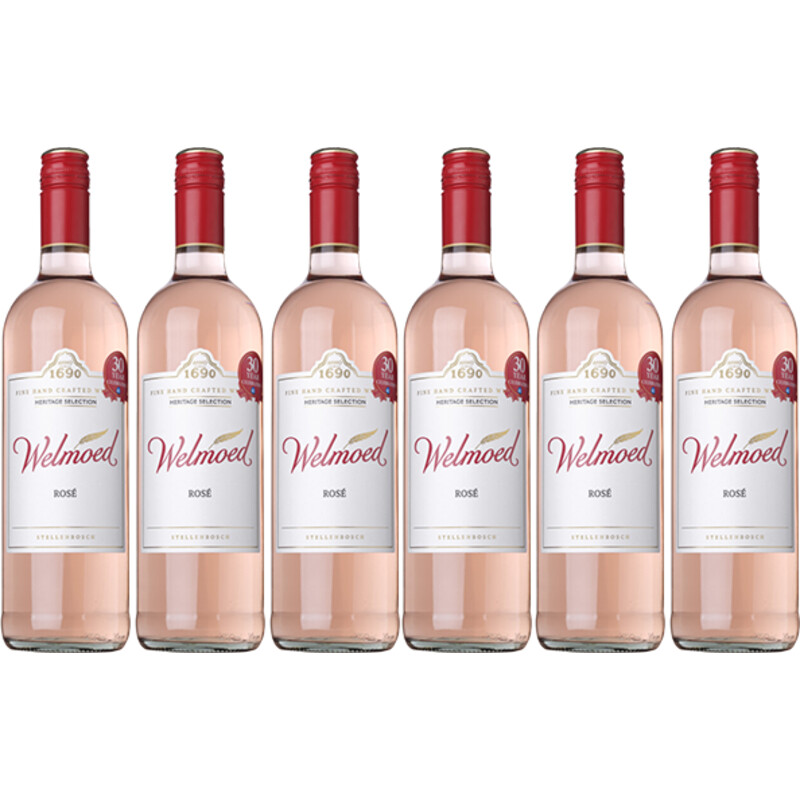 Een afbeelding van Welmoed Rosé 6 flessen