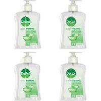 Een afbeelding van Dettol aloe vera handzeep 4-pack