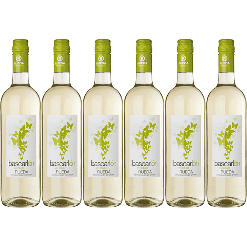 Een afbeelding van Bascarlon rueda Verdejo 6 flessen