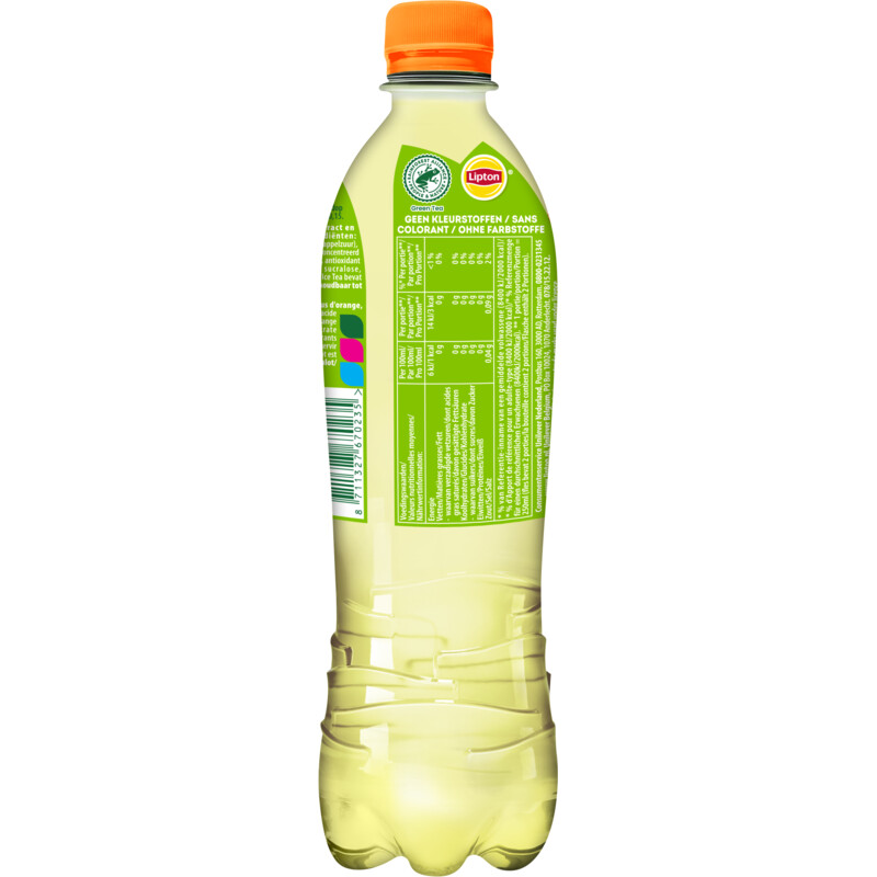 Een afbeelding van Lipton Ice tea green citrus sparkling no sugar