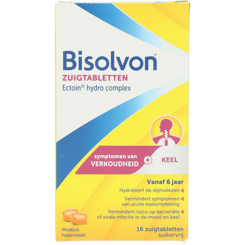 Een afbeelding van Bisolvon Zuigtabletten verkoudheid + keel
