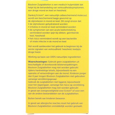 pdp-image-Bisolvon Zuigtabletten verkoudheid + keel