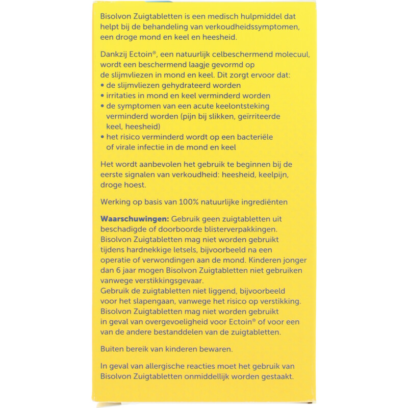 Een afbeelding van Bisolvon Zuigtabletten verkoudheid + keel