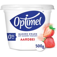 Een afbeelding van Optimel Magere kwark aardbei