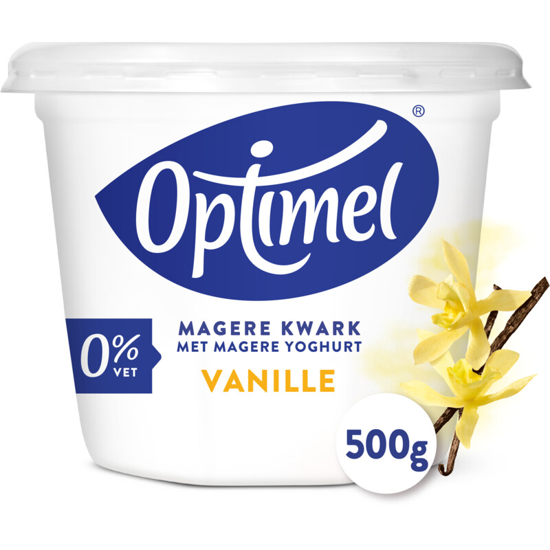 Een afbeelding van Optimel Magere kwark vanille