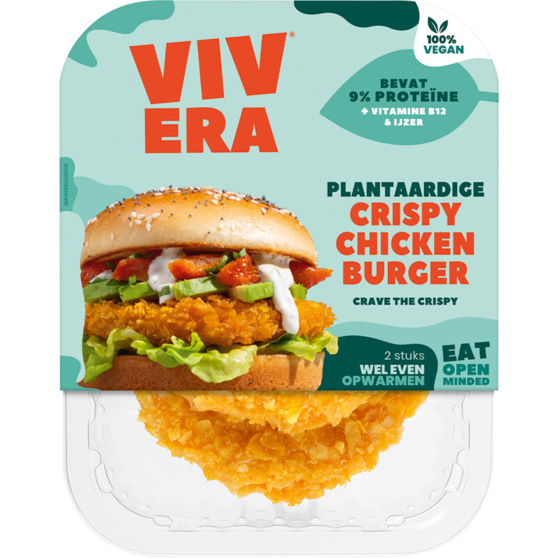 Een afbeelding van Vivera Plantaardige crispy chicken burger