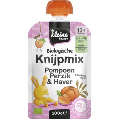pdp-image-De Kleine Keuken Knijpmix pompoen perzik & haver 12m+