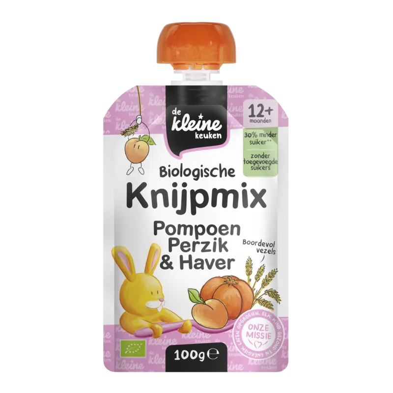 Knijpmix pompoen perzik & haver 12m+