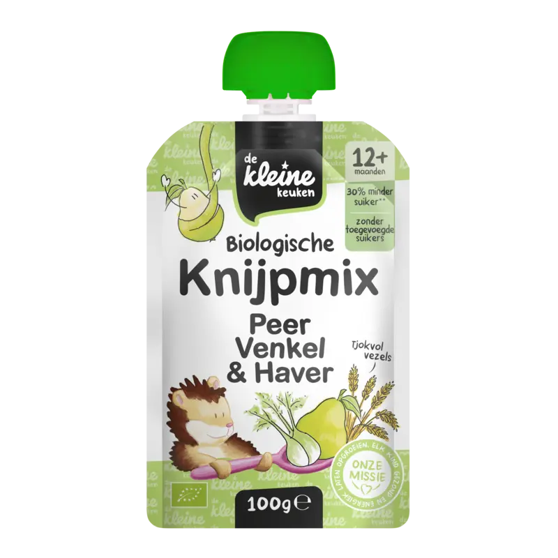 Knijpmix peer venkel & haver 12m+