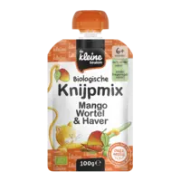 De Kleine Keuken Knijpmix mango wortel & haver 6m+