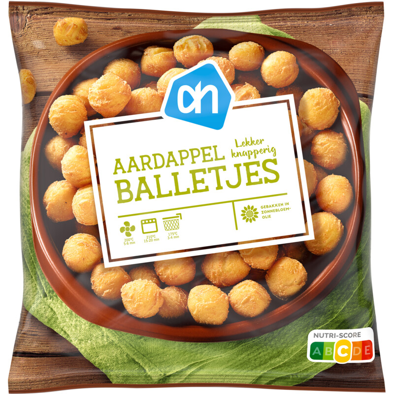 Een afbeelding van AH Aardappelballetjes