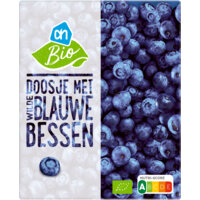 Een afbeelding van AH Biologisch Doosje met wilde blauwe bessen