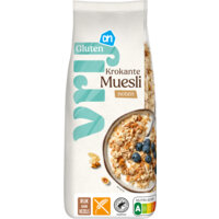 Een afbeelding van AH Glutenvrij Krokante muesli met noten