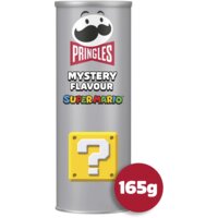Een afbeelding van Pringles Mystery flavour super Mario