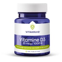 Afbeelding van Vitakruid Vitamine D3 25mcg/1000IE