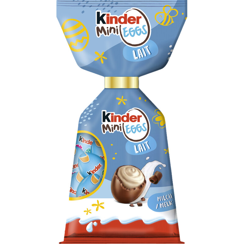 Een afbeelding van Kinder Mini eitjes melk