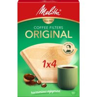 Een afbeelding van Melitta Original koffiefilters 1x4 bruin