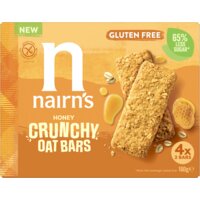 Een afbeelding van Nairn's Honey crunchy oat bars glutenvrij