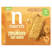 Nairn's Honey crunchy oat bars glutenvrij