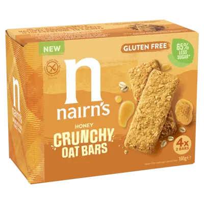 pdp-image-Nairn's Honey crunchy oat bars glutenvrij