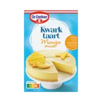 Dr. Oetker Kwarktaart mangosmaak bakmix