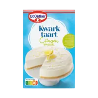 Dr. Oetker Kwarktaart citroensmaak bakmix