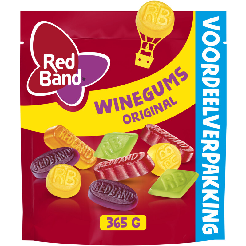 Een afbeelding van Red Band Winegums original voordeelverpakking