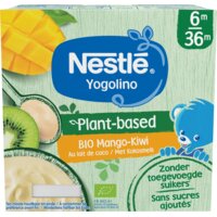 Een afbeelding van Nestlé Yogolino plantaardig babytoetje mango ki