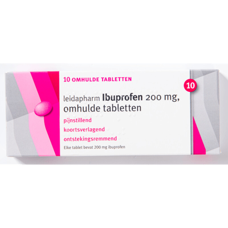 Een afbeelding van AH Ibuprofen 200mg