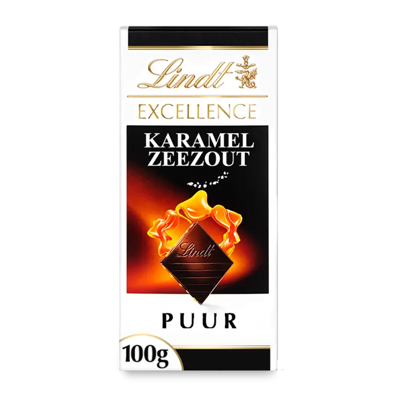 Lindt Excellence karamel zeezout chocolade