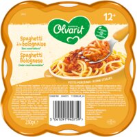 Een afbeelding van Olvarit Spaghetti bolognese 12m+ bel