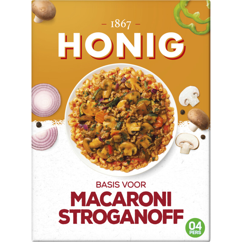 Een afbeelding van Honig Basis voor macaroni stroganoff