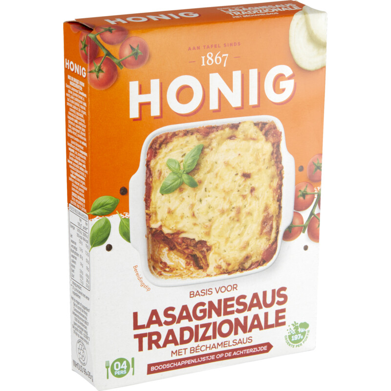 Een afbeelding van Honig Basis voor lasagnesaus tradizionale