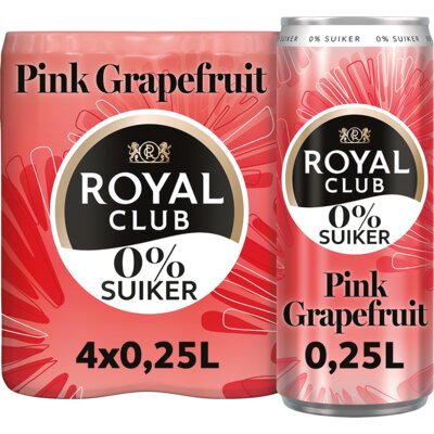 pdp-image-Royal Club Pink grapefruit 0% suiker 4-pack