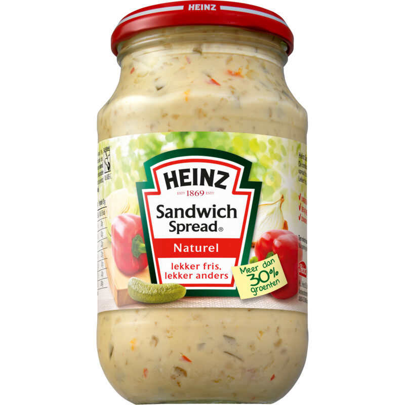 Een afbeelding van Heinz Sandwich spread naturel