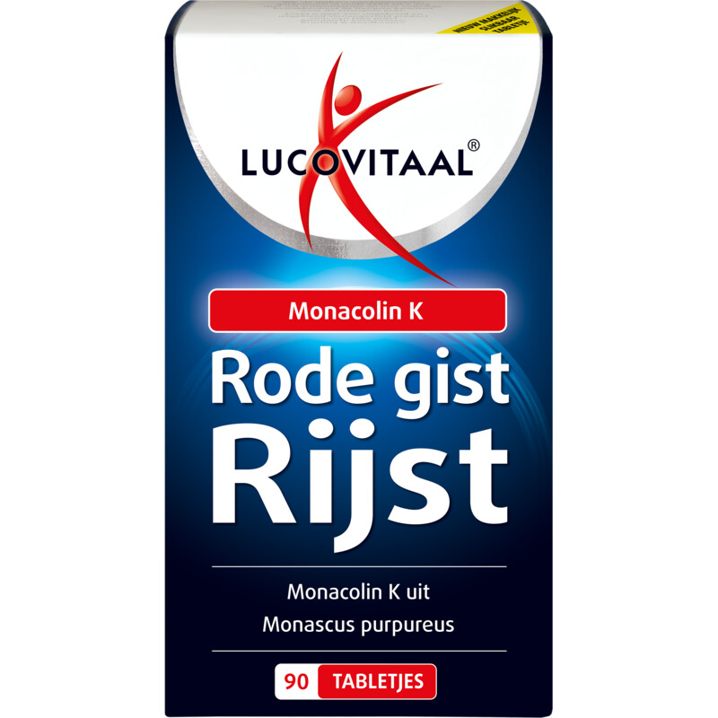 Een afbeelding van Lucovitaal Rode gist rijst 3mg