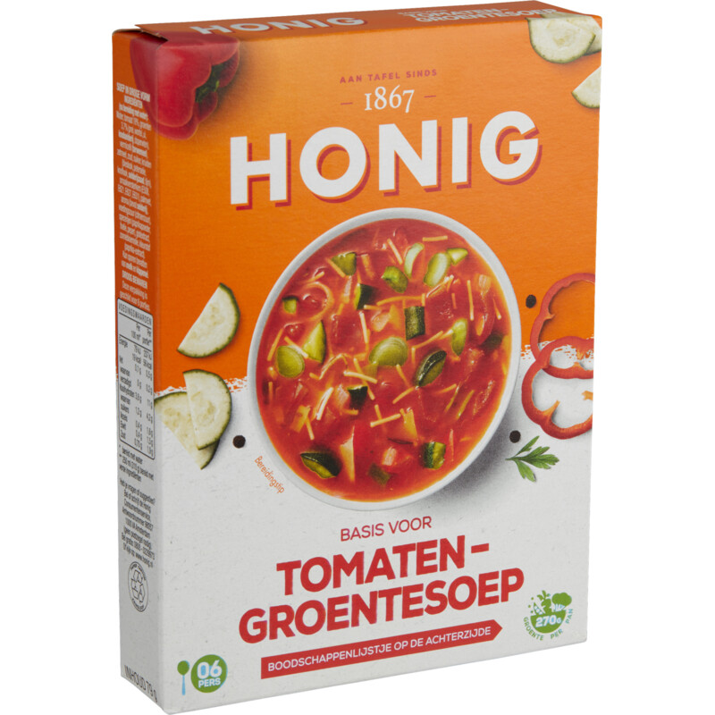 Een afbeelding van Honig Basis voor tomaten-groentesoep