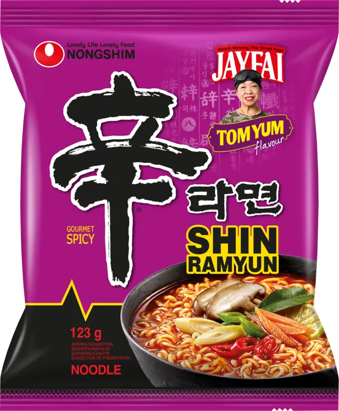 Nongshim Nongs shin ramyun tom yum
