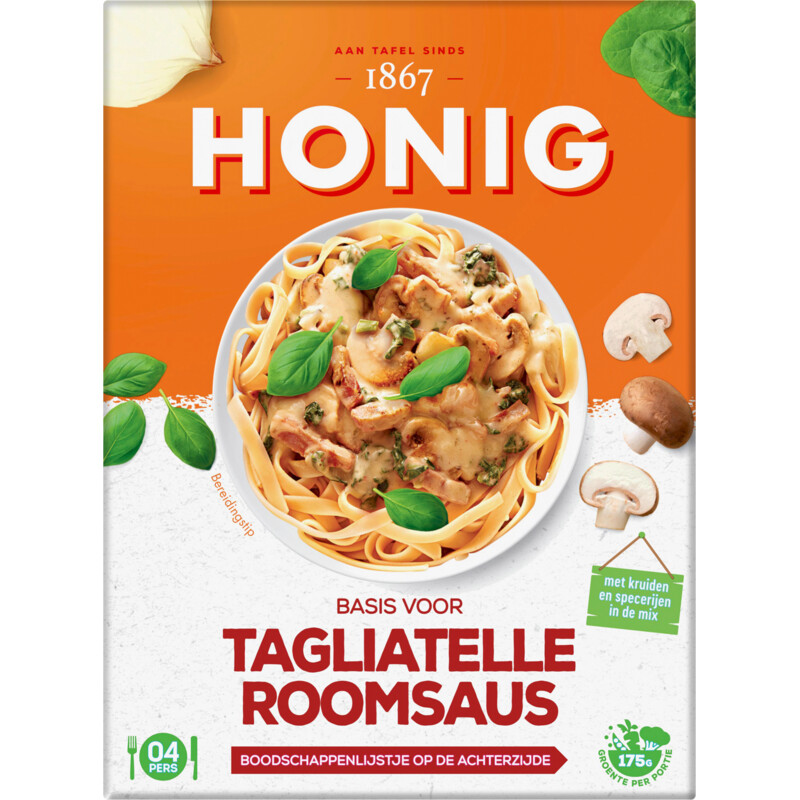 Een afbeelding van Honig Basis voor tagliatelle roomsaus