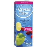 Een afbeelding van Crystal Clear Cranberry & Limoen