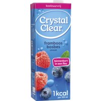 Een afbeelding van Crystal Clear Raspberry & blueberry